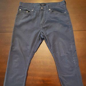 Banana Republic Men's Slim Fit Travel Jeans - 34x30, Gray